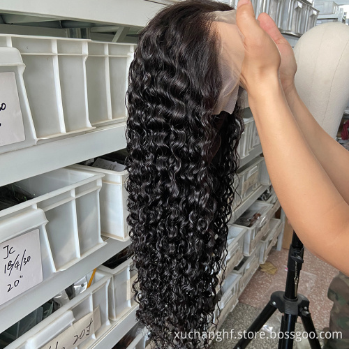 Wholesale 613 HD Full Lace Wig Human Hair,Platinum Blonde 613 transparent Lace Frontal Wig,13x4 13x6 613 Virgin Lace Front Wig